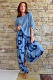 Carnaby Balloon Cuff Pant Denim & French Navy
